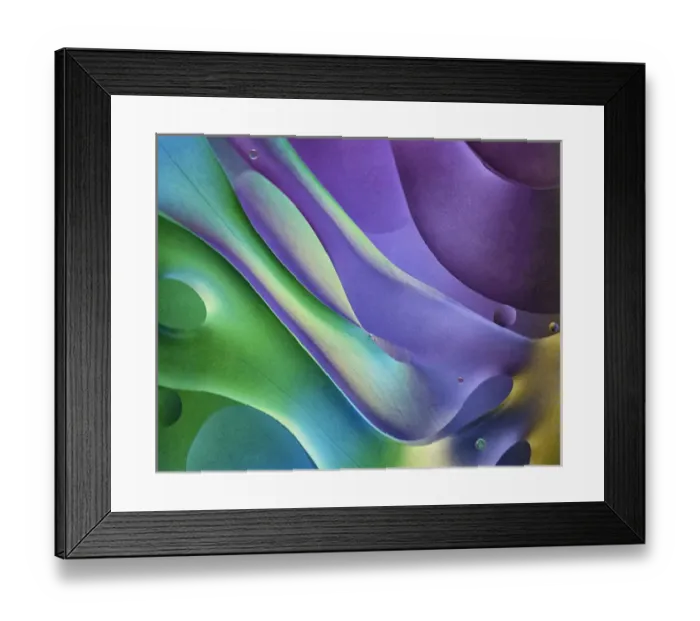 Framed Print : USA, Pennsylvania, Erie. Oil abstract. Credit as: Ellen Anon / Jaynes Gallery / DanitaDelimont Framed Print : USA, Pennsylvania, Erie. Oil abstract. Credit as: Ellen Anon / Jaynes Gallery / DanitaDelimont
