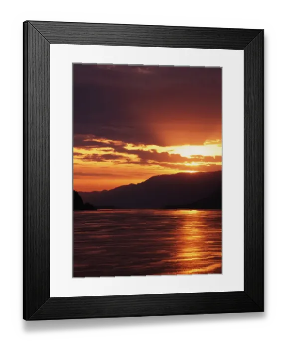 Framed Print : USA, Oregon, View of Columbia River George Framed Print : USA, Oregon, View of Columbia River George