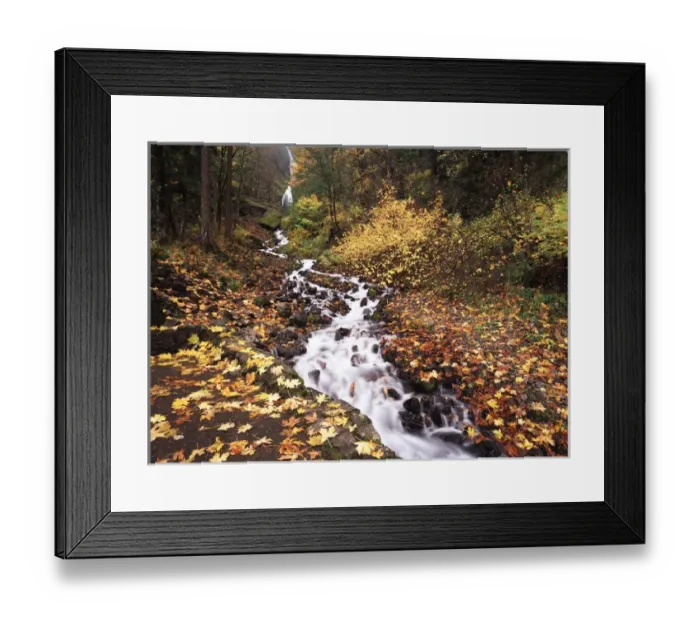 Framed Print : USA, Oregon, View of Wahkeena Falls at Columbia Gorge National Scenic Area Framed Print : USA, Oregon, View of Wahkeena Falls at Columbia Gorge National Scenic Area