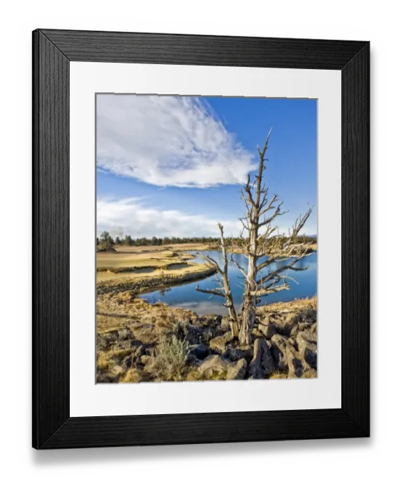 Framed Print : Golf course view. Bend Oregon, US Framed Print : Golf course view. Bend Oregon, US