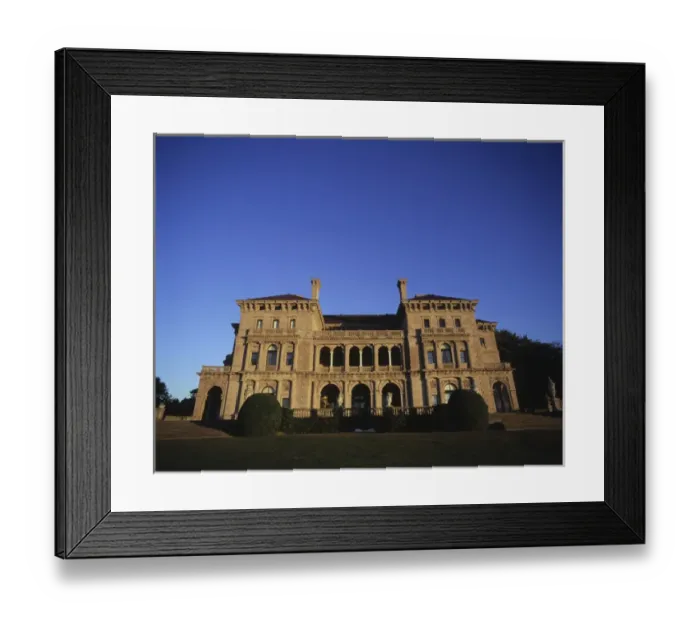 Framed Print : USA, Rhode Island, Newport, View of The Breakers Mansion Framed Print : USA, Rhode Island, Newport, View of The Breakers Mansion