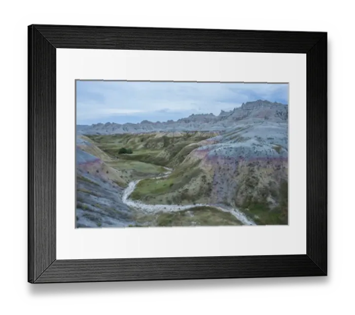 Framed Print : USA, South Dakota, Badlands National Park Framed Print : USA, South Dakota, Badlands National Park