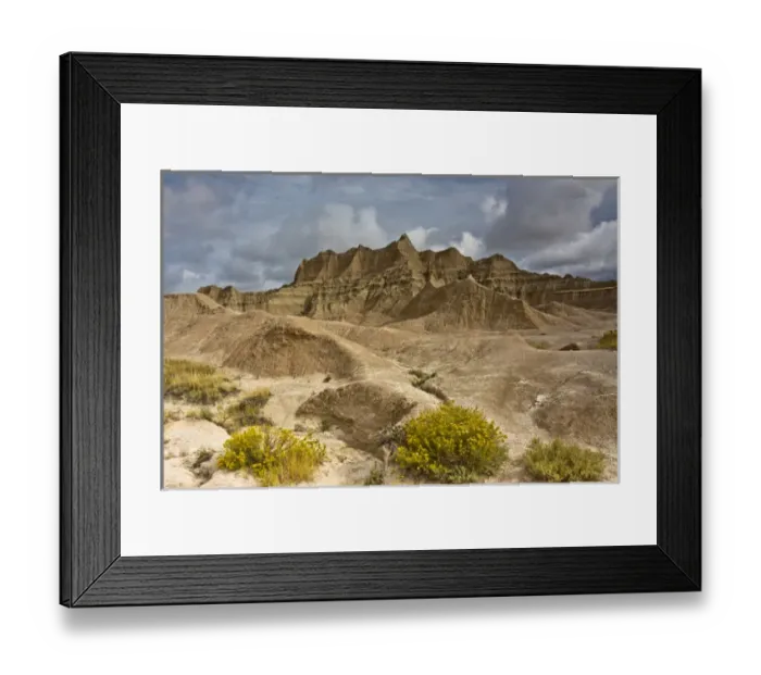 Framed Print : Approaching storm, Castle Trail, Badlands National Park, South Dakota Framed Print : Approaching storm, Castle Trail, Badlands National Park, South Dakota