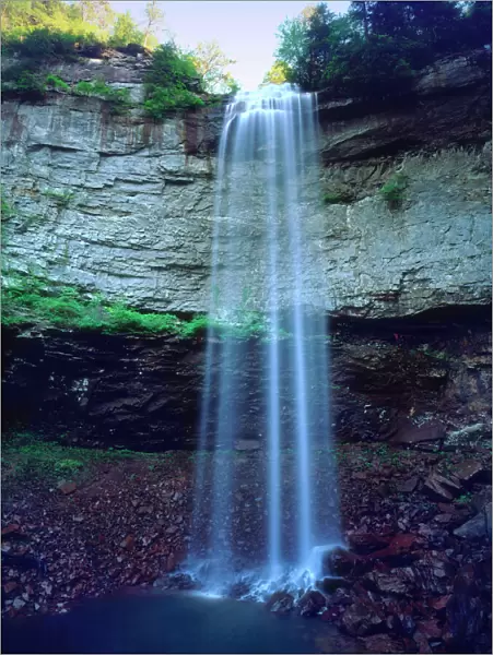 USA; Tennessee; Fall Creek Falls in Fall Creek Falls State Park