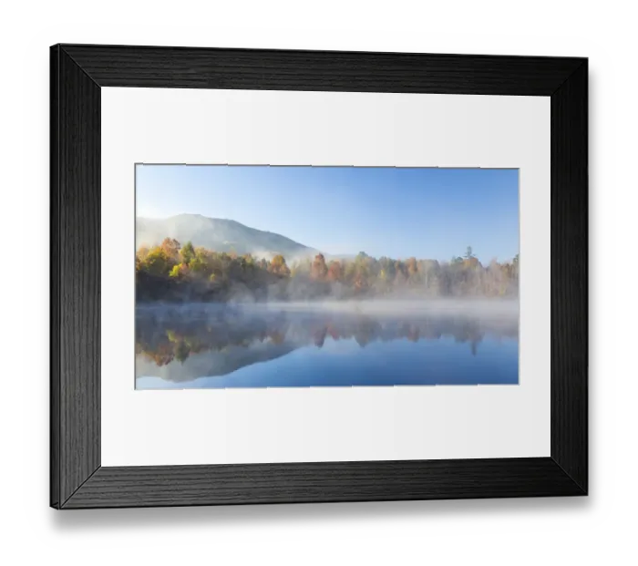Framed Print : USA, Tennessee. Morning fog on Indian Boundary Lake Framed Print : USA, Tennessee. Morning fog on Indian Boundary Lake