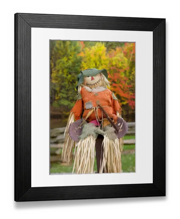 Framed Print : USA, Tennessee, Townsend. Halloween scarecrow Framed Print : USA, Tennessee, Townsend. Halloween scarecrow