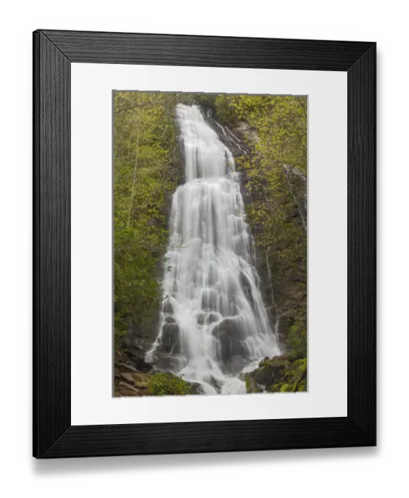 Framed Print : Mingo Falls, Great Smoky Mountains National Park, Tennessee Framed Print : Mingo Falls, Great Smoky Mountains National Park, Tennessee