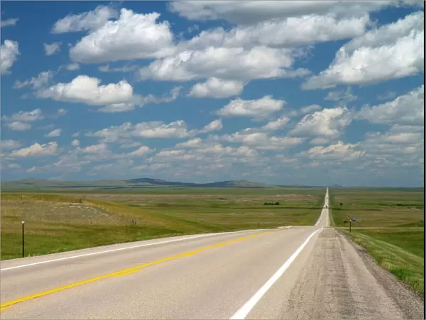 Highway 85 north of Spearfish, South Dakota, USA