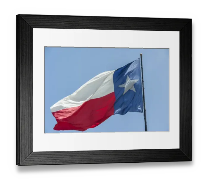 Framed Print : Texas state flag, Austin, Texas, USA Framed Print : Texas state flag, Austin, Texas, USA
