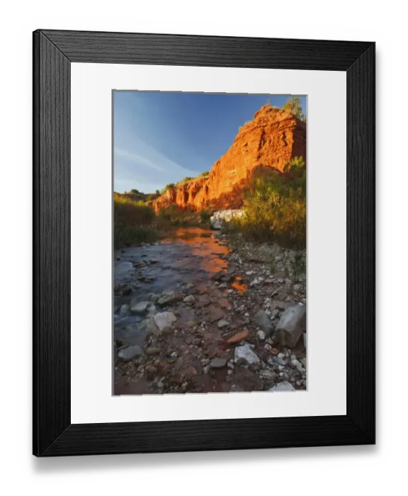 Framed Print : Palo Duro Canyon State Park, Texas