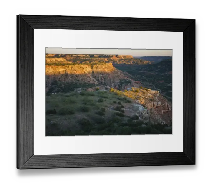 Framed Print : Palo Duro Canyon State Park, Texas
