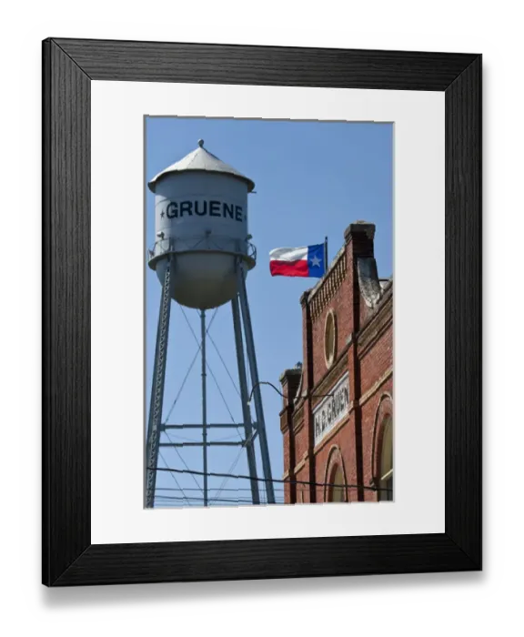 Framed Print : Gruene, New Braunfels, Texas historic downtown and tourist site Framed Print : Gruene, New Braunfels, Texas historic downtown and tourist site