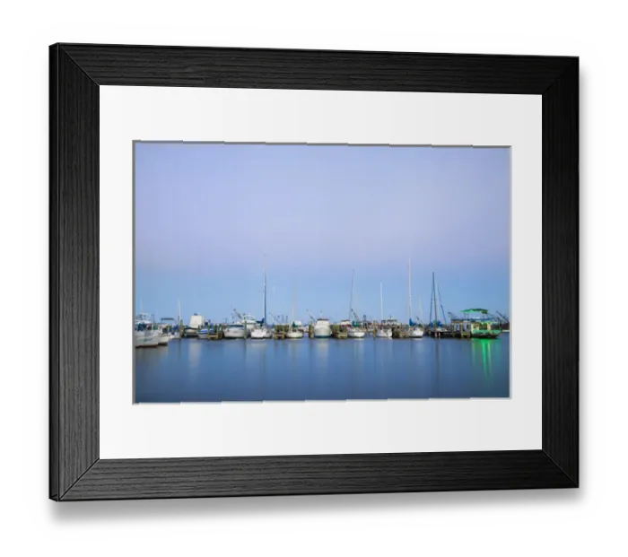 Framed Print : Fulton Harbor and recreational boats Framed Print : Fulton Harbor and recreational boats