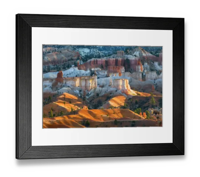Framed Print : USA, Utah. Hoodoo formations in Bryce Canyon National Park Framed Print : USA, Utah. Hoodoo formations in Bryce Canyon National Park