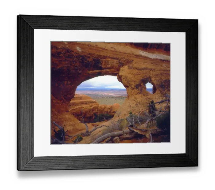 Framed Print : USA; Utah. ; An Arch in Arches National Park Framed Print : USA; Utah. ; An Arch in Arches National Park