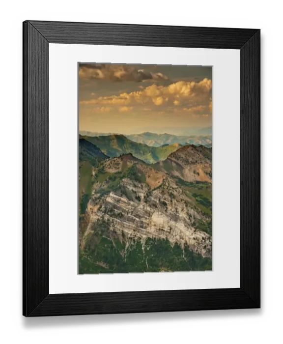 Framed Print : Hellgate Cliffs from top of Snowbird Tram, Geology, Little Cottonwood Canyon, near Alta and SLC Framed Print : Hellgate Cliffs from top of Snowbird Tram, Geology, Little Cottonwood Canyon, near Alta and SLC