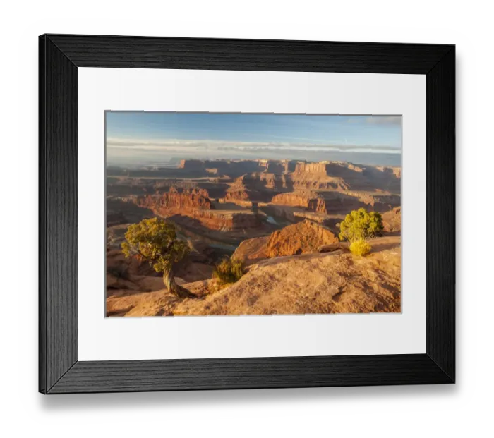 Framed Print : USA, Utah, Dead Horse Point State Park. Sunrise on Colorado River Framed Print : USA, Utah, Dead Horse Point State Park. Sunrise on Colorado River