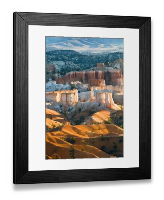 Framed Print : USA, Utah. Hoodoo formations in Bryce Canyon National Park Framed Print : USA, Utah. Hoodoo formations in Bryce Canyon National Park