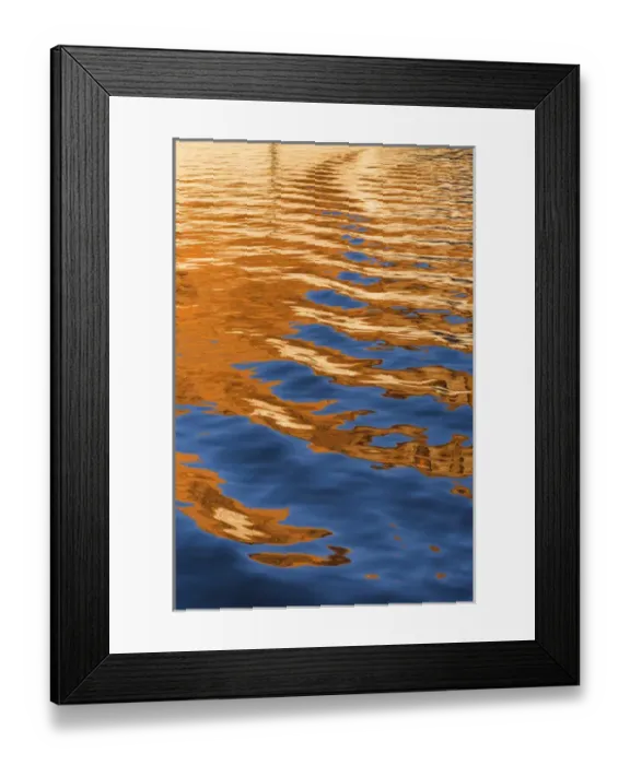 Framed Print : USA, Utah, Glen Canyon National Recreation Area. Abstract of cliff reflection in Lake Powell Framed Print : USA, Utah, Glen Canyon National Recreation Area. Abstract of cliff reflection in Lake Powell