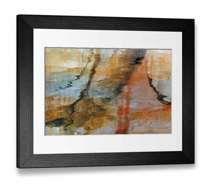 Framed Print : USA, Utah, Glen Canyon National Recreation Area. Reflection in Lake Powell. Credit as