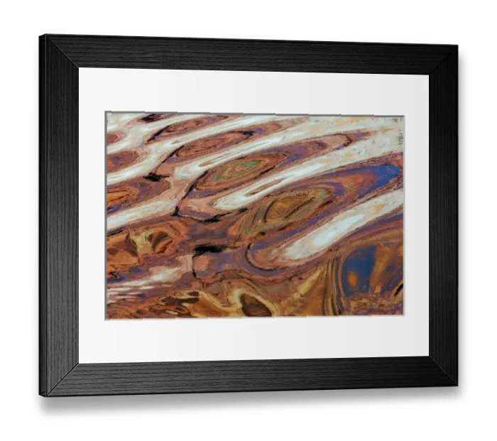 Framed Print : USA, Utah, Glen Canyon National Recreation Area. Abstract of cliff reflection in Lake Powell Framed Print : USA, Utah, Glen Canyon National Recreation Area. Abstract of cliff reflection in Lake Powell