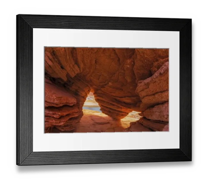 Framed Print : USA, Utah, Glen Canyon National Recreation Area. Scenic of eroded sandstone cave Framed Print : USA, Utah, Glen Canyon National Recreation Area. Scenic of eroded sandstone cave
