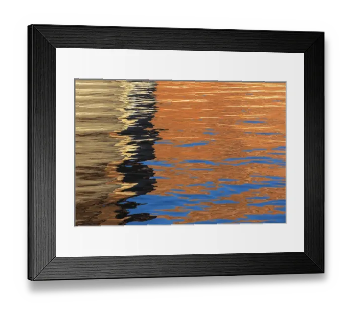 Framed Print : USA, Utah, Glen Canyon National Recreation Area. Abstract of cliff reflection in Lake Powell Framed Print : USA, Utah, Glen Canyon National Recreation Area. Abstract of cliff reflection in Lake Powell