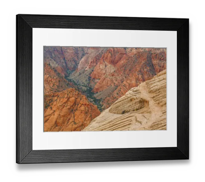 Framed Print : USA, Utah. Landscape in Dixie National Forest