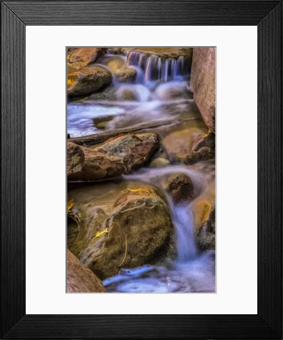 Framed Print : USA, Utah, Zion National Park. Rocks in stream Framed Print : USA, Utah, Zion National Park. Rocks in stream
