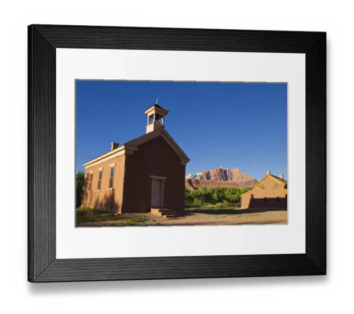 Framed Print : Ghost town of Grafton, Utah, USA