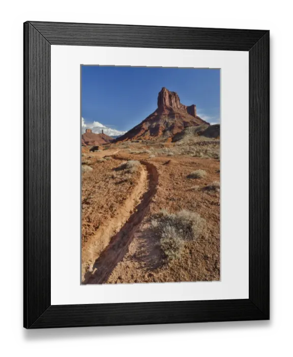 Framed Print : Horse trail leading into Professor Valley, Utah Framed Print : Horse trail leading into Professor Valley, Utah
