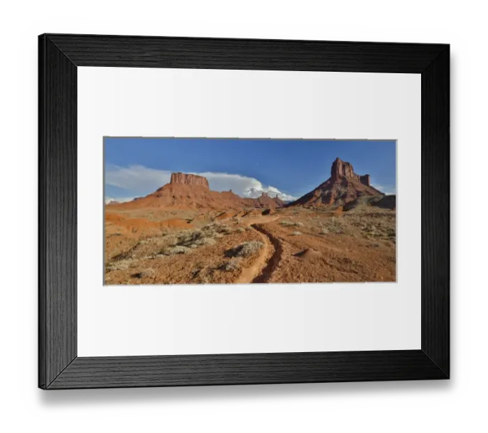 Framed Print : Horse trail leading into Professor Valley, Utah Framed Print : Horse trail leading into Professor Valley, Utah