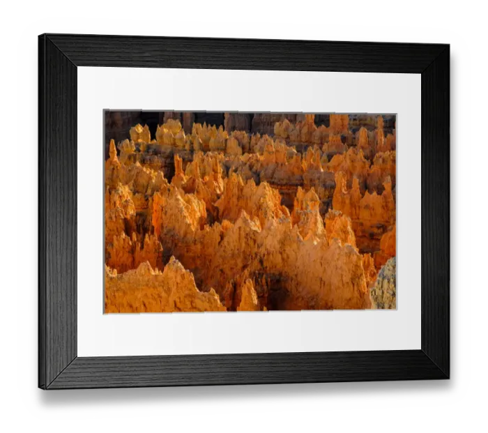 Framed Print : USA, Utah, Bryce Canyon National Park, detail, colorful