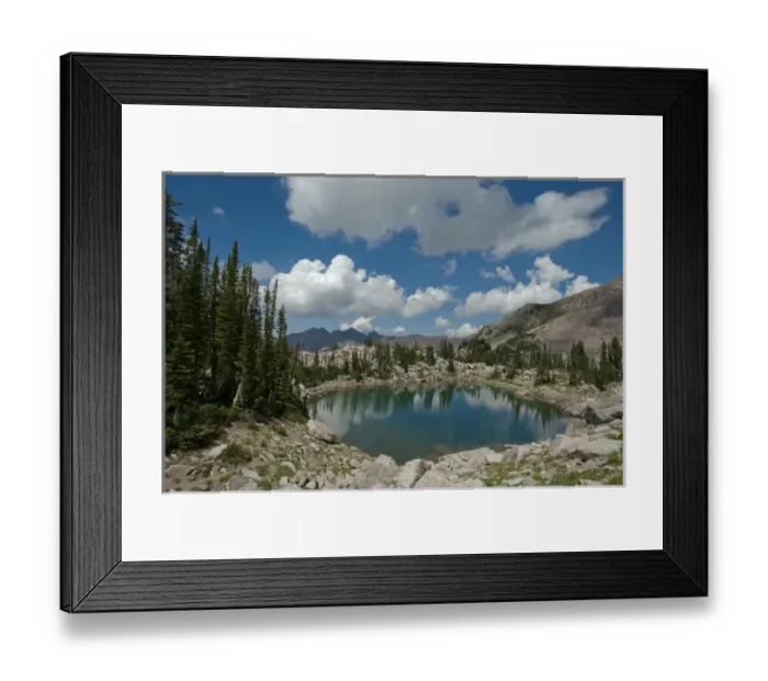 Framed Print : Lake Catherine, on the Brighton Lakes Trail, Big Cottonwood Canyon, Uinta Wasatch Framed Print : Lake Catherine, on the Brighton Lakes Trail, Big Cottonwood Canyon, Uinta Wasatch