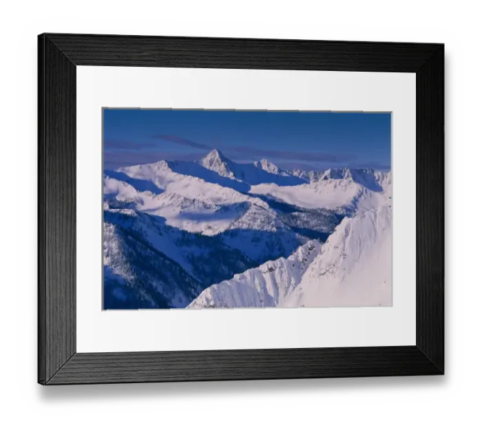 Framed Print : WS-86 View of Pfeifferhorn from the Big Cottonwood Ridge, near Alta, Wasatch Mountains Framed Print : WS-86 View of Pfeifferhorn from the Big Cottonwood Ridge, near Alta, Wasatch Mountains