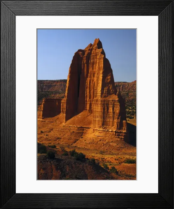 Framed Print : Temple of the Moon, Lower Cathedral Valley, Capitol Reef National Park; Utah; USA Framed Print : Temple of the Moon, Lower Cathedral Valley, Capitol Reef National Park; Utah; USA
