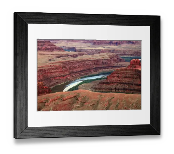 Framed Print : Dead Horse State Park, Sunset, Utah, USA Framed Print : Dead Horse State Park, Sunset, Utah, USA