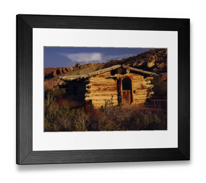 Framed Print : Wolfe Ranch Cabin, Arches National Park, Utah, USA Framed Print : Wolfe Ranch Cabin, Arches National Park, Utah, USA