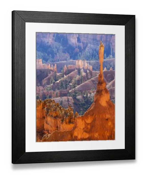 Framed Print : Utah, Bryce Canyon National Park, The Sentinel Framed Print : Utah, Bryce Canyon National Park, The Sentinel