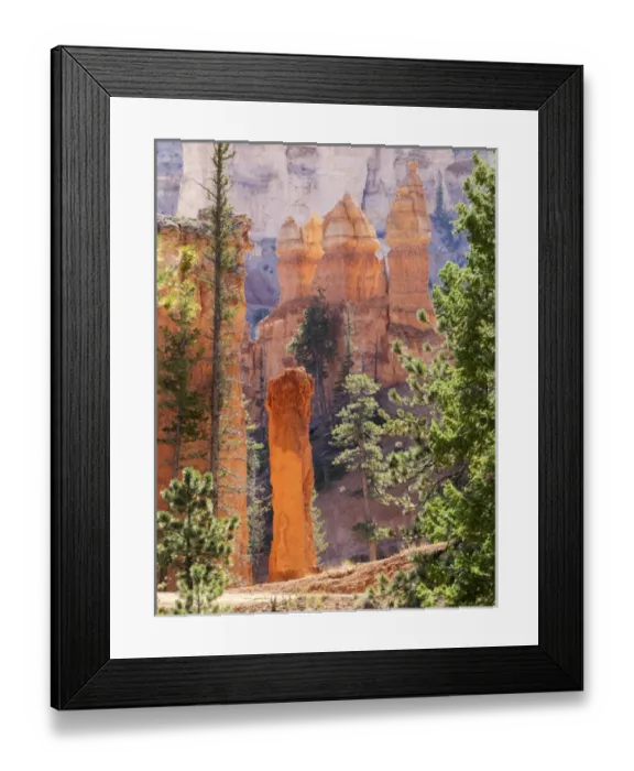 Framed Print : Utah, Bryce Canyon National Park, Bryce Canyon and Hoodoos along Peekaboo Loop Trail Framed Print : Utah, Bryce Canyon National Park, Bryce Canyon and Hoodoos along Peekaboo Loop Trail
