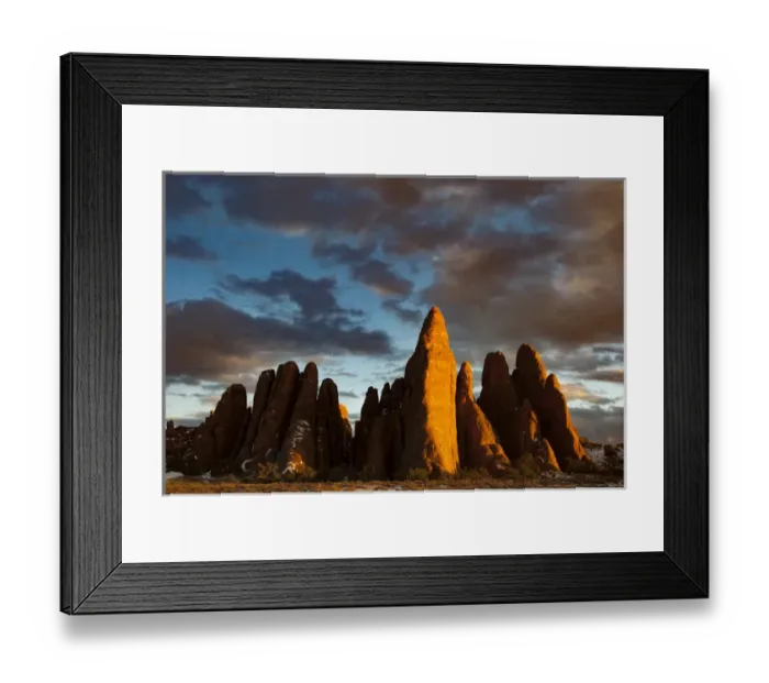 Framed Print : USA, Utah. Sandstone fins Framed Print : USA, Utah. Sandstone fins