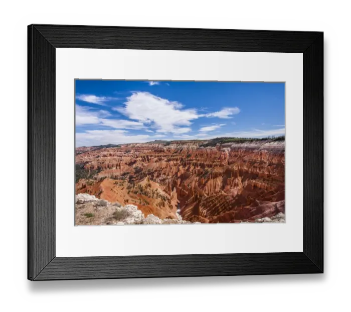 Framed Print : Cedar Breaks National Monument, Dixie National Forest, Utah, USA