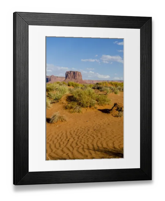 Framed Print : Merrick Butte, Monument Valley Navajo Tribal Park, Monument Valley, Utah, USA