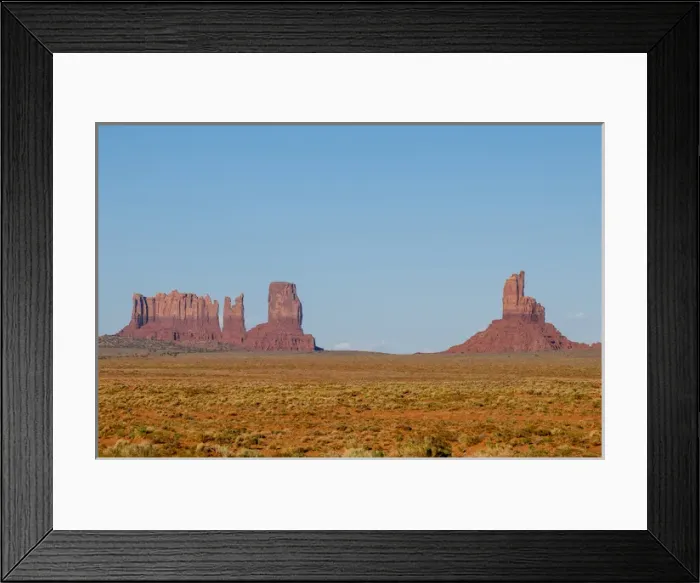 Framed Print : Monument Valley Navajo Tribal Park, Monument Valley, Utah, USA