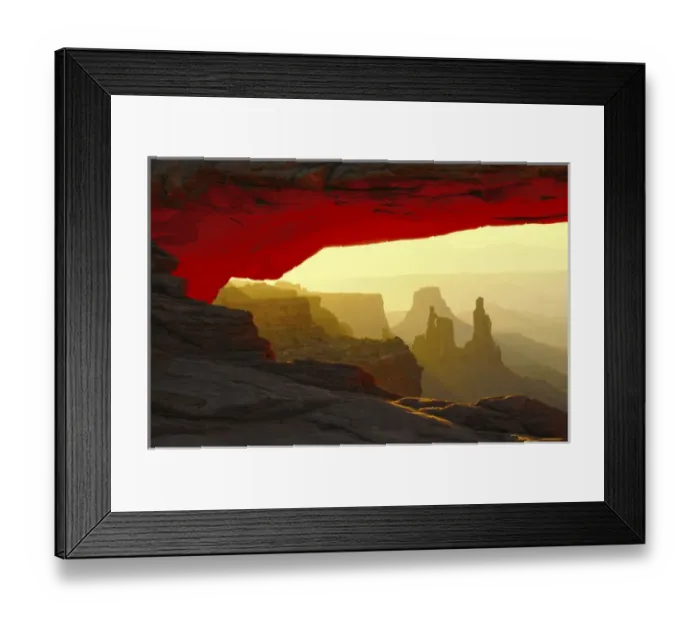 Framed Print : Mesa Arch, Canyonlands National Park, Utah, USA Framed Print : Mesa Arch, Canyonlands National Park, Utah, USA