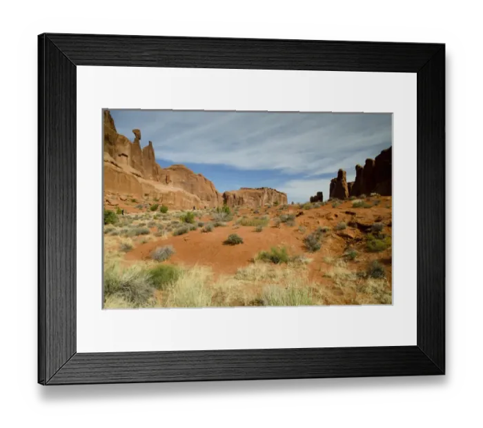 Framed Print : Park Avenue, Arches National Park, Utah, US Framed Print : Park Avenue, Arches National Park, Utah, US