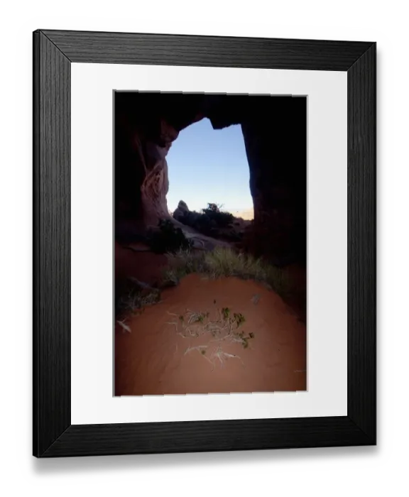 Framed Print : Pine Tree Arch, Arches National Park, Utah, US Framed Print : Pine Tree Arch, Arches National Park, Utah, US
