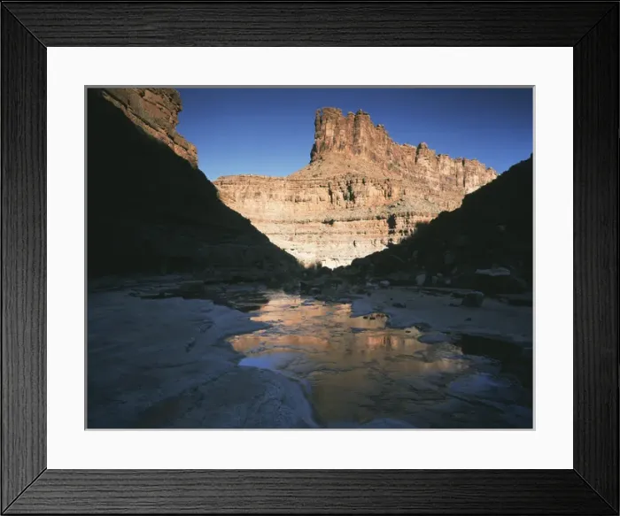 Framed Print : USA, Utah, View of mountain at Glen canyon national recreation area Framed Print : USA, Utah, View of mountain at Glen canyon national recreation area
