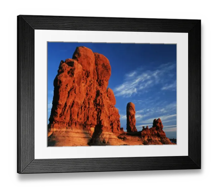Framed Print : USA, Utah, Sandstone rock formations at Arches National Park Framed Print : USA, Utah, Sandstone rock formations at Arches National Park