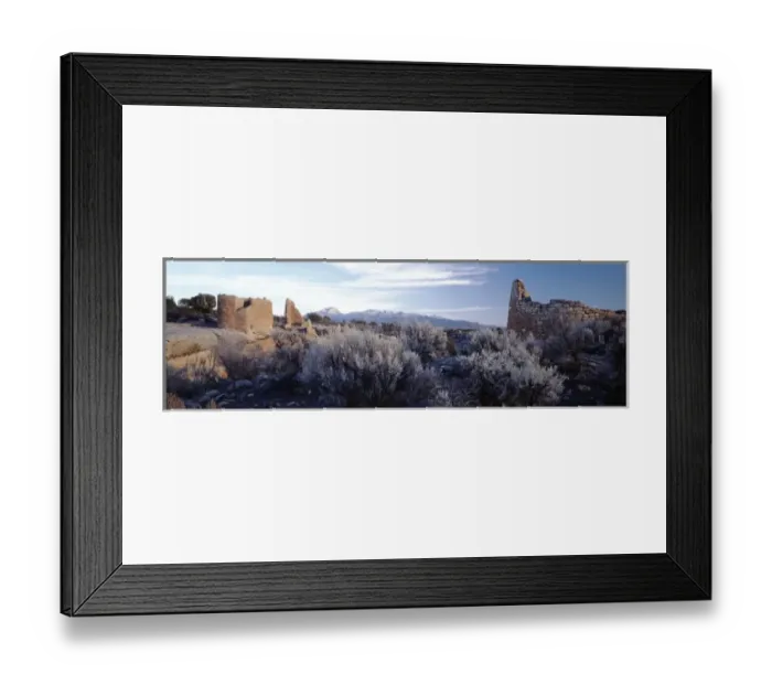 Framed Print : USA, Utah, Ruins at Hovenweep National Monument with Colorado Plateau in background Framed Print : USA, Utah, Ruins at Hovenweep National Monument with Colorado Plateau in background